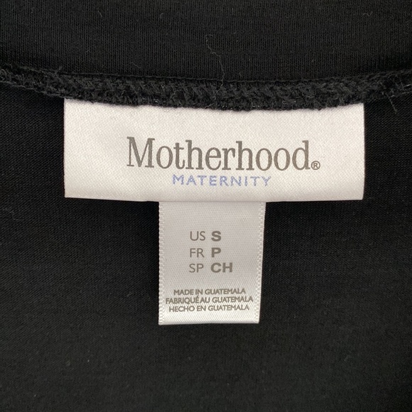 Maternity Short Sleeve Scoop Neck Midi Dress - Picture 4 of 4